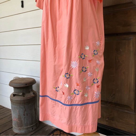 Vintage National caftan house dress - Picture 4 of 8